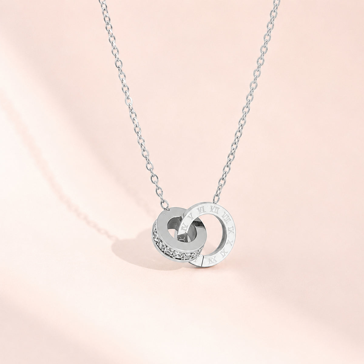 Amara Silver Knot Cuff Necklace– Waterproof & Anti-Tarnish