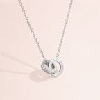 Amara Silver Knot Cuff Necklace– Waterproof & Anti-Tarnish